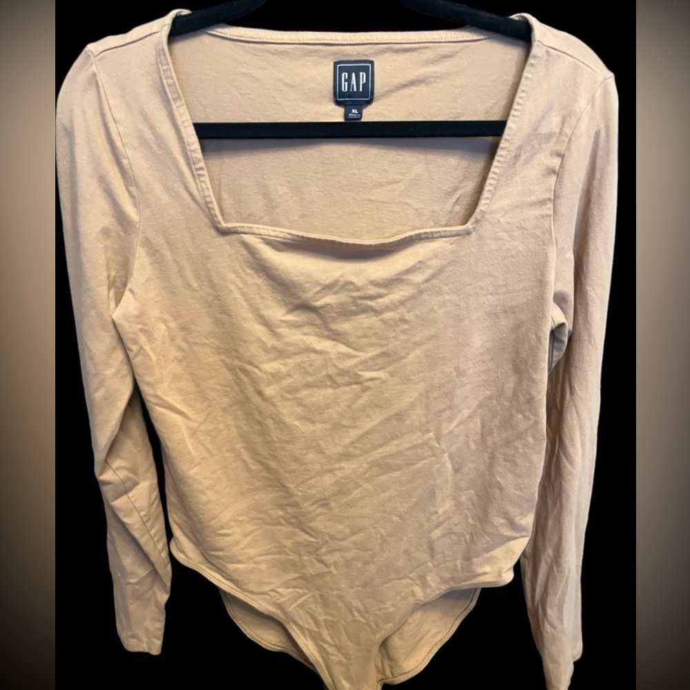 Gap XL Bodysuit Neutral Beige